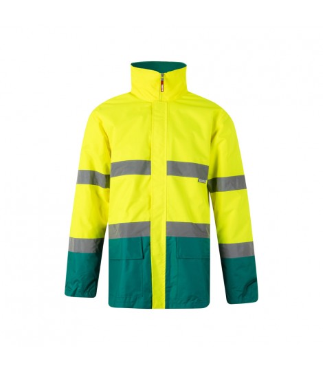 VL THEMIS Parka bicolor 190g m en poliester 100 con revestimiento de PU