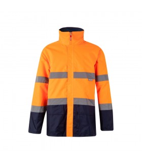 VL THEMIS Parka bicolor 190g m en poliester 100 con revestimiento de PU