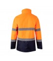 VL THEMIS Parka bicolor 190g m en poliester 100 con revestimiento de PU