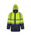 VL JUNO Parka 4 en 1 bicolor 180g m en poliester 100 con revestimiento de PU