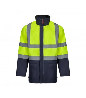 VL JUNO Parka 4 en 1 bicolor 180g m en poliester 100 con revestimiento de PU