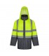 VL JUNO Parka 4 en 1 bicolor 180g m en poliester 100 con revestimiento de PU
