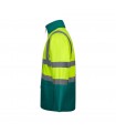 VL JUNO Parka 4 en 1 bicolor 180g m en poliester 100 con revestimiento de PU