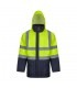 VL JUNO LARGE Parka 4 en 1 bicolor 180g m en poliester 100 con revestimiento de PU