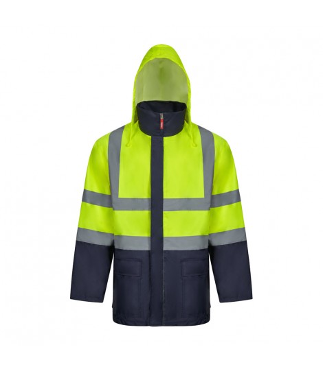 VL JUNO LARGE Parka 4 en 1 bicolor 180g m en poliester 100 con revestimiento de PU