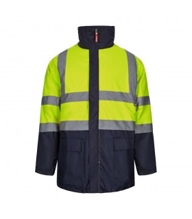 VL JUNO LARGE Parka 4 en 1 bicolor 180g m en poliester 100 con revestimiento de PU