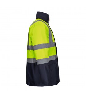 VL JUNO LARGE Parka 4 en 1 bicolor 180g m en poliester 100 con revestimiento de PU