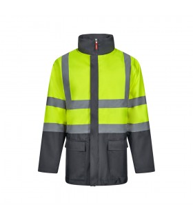 VL JUNO LARGE Parka 4 en 1 bicolor 180g m en poliester 100 con revestimiento de PU