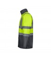 VL JUNO LARGE Parka 4 en 1 bicolor 180g m en poliester 100 con revestimiento de PU