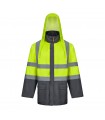 VL JUNO LARGE Parka 4 en 1 bicolor 180g m en poliester 100 con revestimiento de PU