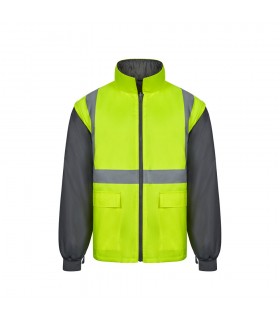 VL JUNO LARGE Parka 4 en 1 bicolor 180g m en poliester 100 con revestimiento de PU