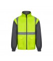VL JUNO LARGE Parka 4 en 1 bicolor 180g m en poliester 100 con revestimiento de PU
