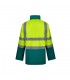 VL JUNO LARGE Parka 4 en 1 bicolor 180g m en poliester 100 con revestimiento de PU