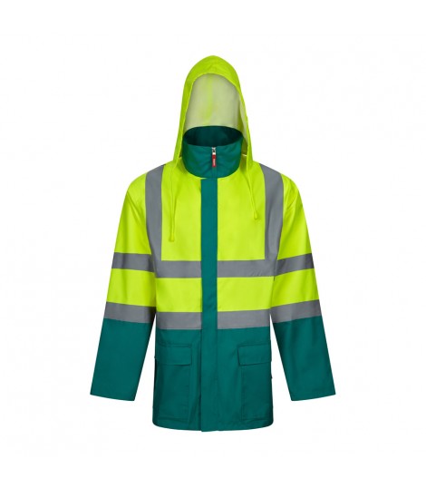 VL JUNO LARGE Parka 4 en 1 bicolor 180g m en poliester 100 con revestimiento de PU