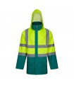 VL JUNO LARGE Parka 4 en 1 bicolor 180g m en poliester 100 con revestimiento de PU