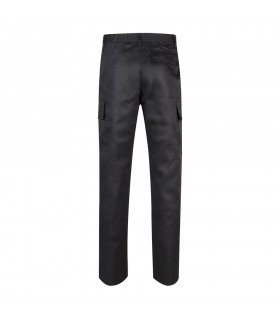 VL AINE Pantalon multibolsillos de sarga 190g m en algodon 20 y poliester 80