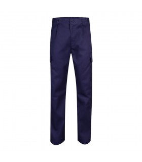 VL AINE Pantalon multibolsillos de sarga 190g m en algodon 20 y poliester 80