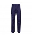 VL AINE Pantalon multibolsillos de sarga 190g m en algodon 20 y poliester 80