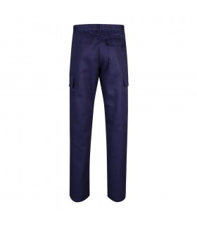 VL AINE Pantalon multibolsillos de sarga 190g m en algodon 20 y poliester 80