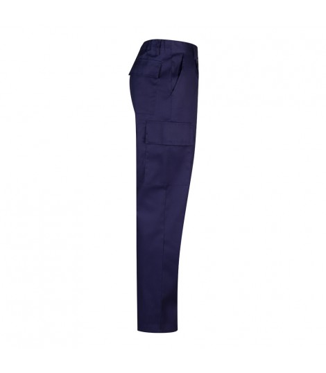 VL AINE Pantalon multibolsillos de sarga 190g m en algodon 20 y poliester 80