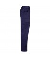 VL AINE Pantalon multibolsillos de sarga 190g m en algodon 20 y poliester 80