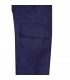 VL AINE Pantalon multibolsillos de sarga 190g m en algodon 20 y poliester 80