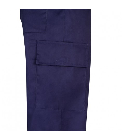 VL AINE Pantalon multibolsillos de sarga 190g m en algodon 20 y poliester 80