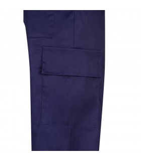 VL AINE Pantalon multibolsillos de sarga 190g m en algodon 20 y poliester 80