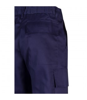 VL AINE Pantalon multibolsillos de sarga 190g m en algodon 20 y poliester 80