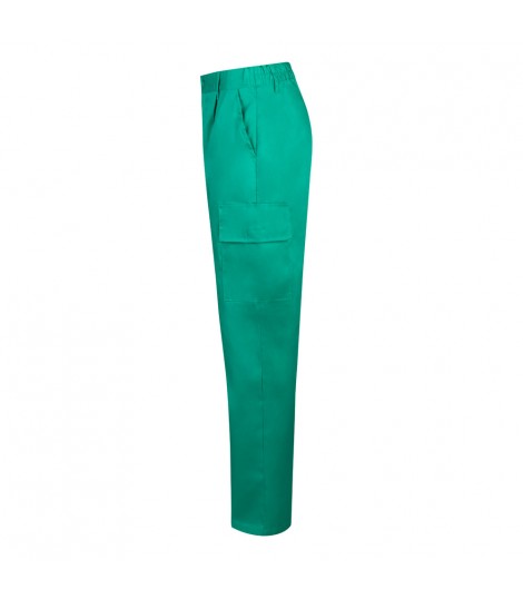 VL AINE Pantalon multibolsillos de sarga 190g m en algodon 20 y poliester 80