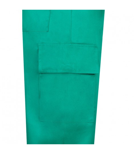 VL AINE Pantalon multibolsillos de sarga 190g m en algodon 20 y poliester 80