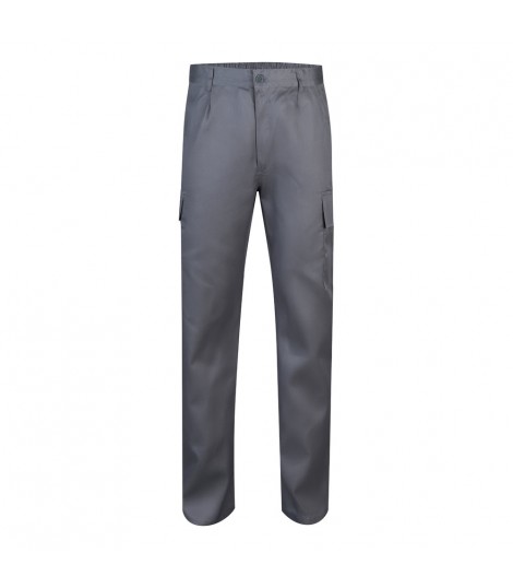 VL AINE Pantalon multibolsillos de sarga 190g m en algodon 20 y poliester 80