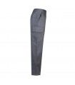 VL AINE Pantalon multibolsillos de sarga 190g m en algodon 20 y poliester 80