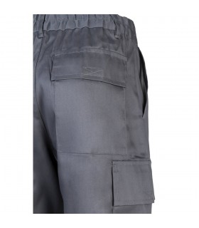 VL AINE Pantalon multibolsillos de sarga 190g m en algodon 20 y poliester 80