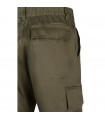 VL AINE Pantalon multibolsillos de sarga 190g m en algodon 20 y poliester 80