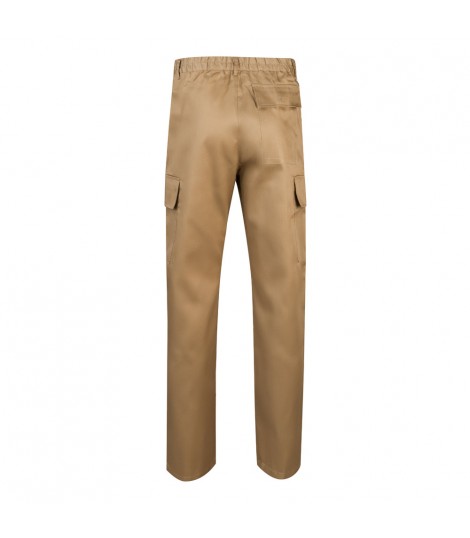 VL AINE Pantalon multibolsillos de sarga 190g m en algodon 20 y poliester 80