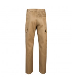 VL AINE Pantalon multibolsillos de sarga 190g m en algodon 20 y poliester 80