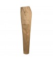 VL AINE Pantalon multibolsillos de sarga 190g m en algodon 20 y poliester 80