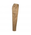 VL AINE Pantalon multibolsillos de sarga 190g m en algodon 20 y poliester 80
