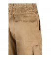 VL AINE Pantalon multibolsillos de sarga 190g m en algodon 20 y poliester 80