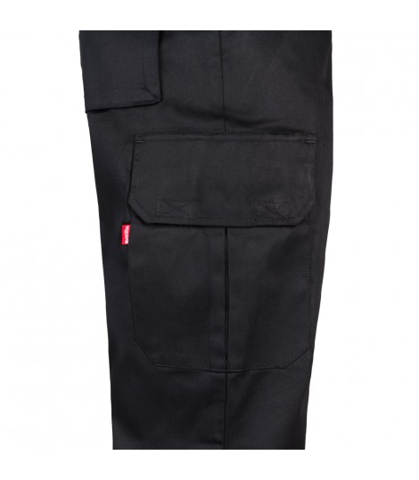 VL MABON Pantalon multibolsillos de sarga 200g m en algodon 35 y poliester 65