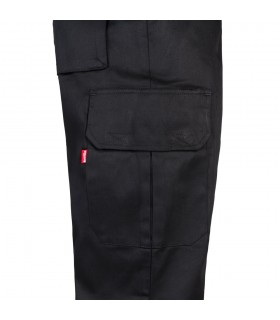 VL MABON Pantalon multibolsillos de sarga 200g m en algodon 35 y poliester 65