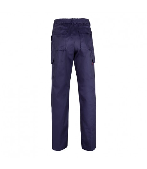 VL MABON Pantalon multibolsillos de sarga 200g m en algodon 35 y poliester 65