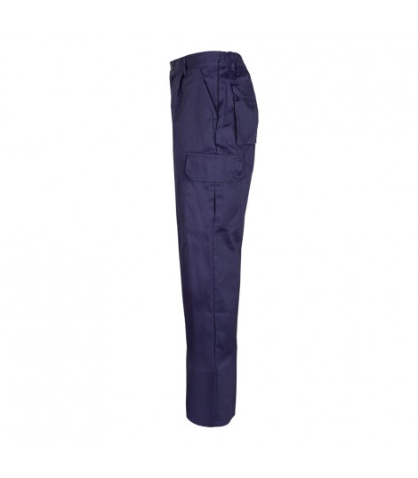 VL MABON Pantalon multibolsillos de sarga 200g m en algodon 35 y poliester 65