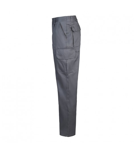 VL MABON Pantalon multibolsillos de sarga 200g m en algodon 35 y poliester 65