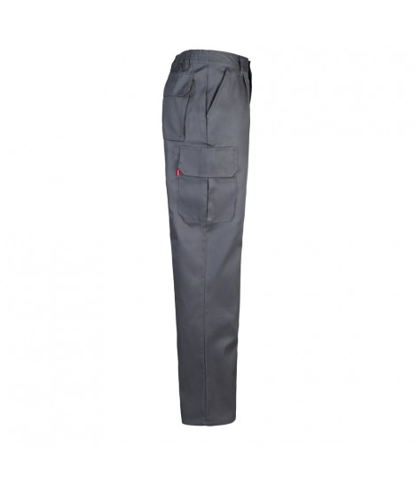 VL MABON Pantalon multibolsillos de sarga 200g m en algodon 35 y poliester 65