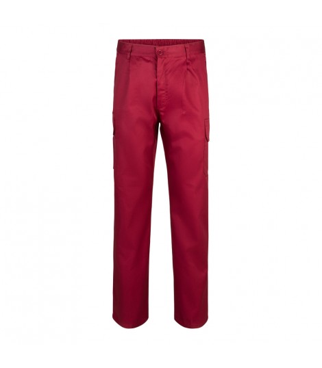 VL MABON Pantalon multibolsillos de sarga 200g m en algodon 35 y poliester 65