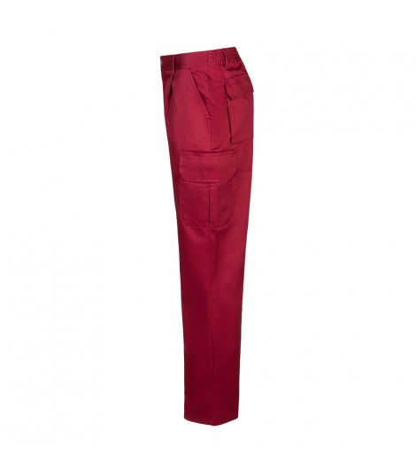 VL MABON Pantalon multibolsillos de sarga 200g m en algodon 35 y poliester 65