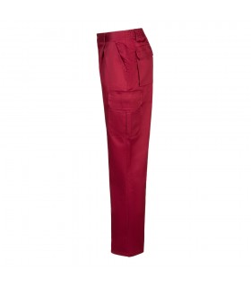 VL MABON Pantalon multibolsillos de sarga 200g m en algodon 35 y poliester 65