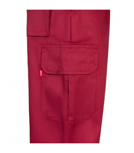 VL MABON Pantalon multibolsillos de sarga 200g m en algodon 35 y poliester 65